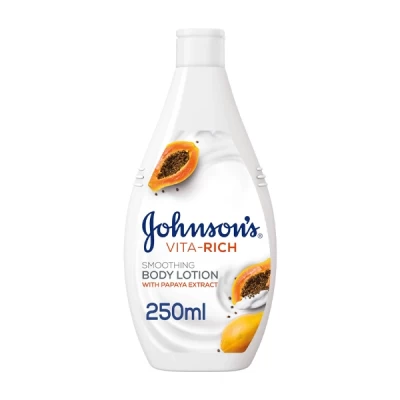 johnson & johnson's vita rich papaya lotion 250ml