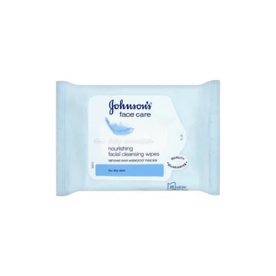 Johnson Micellar Wipes Make Up Remover Dry Skin 25 Pieces