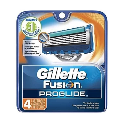 Gillette Fusion 5 Proglide 4 Pieces