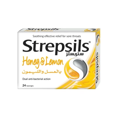 Strepsils Honey & Leomn 24 Lozenges