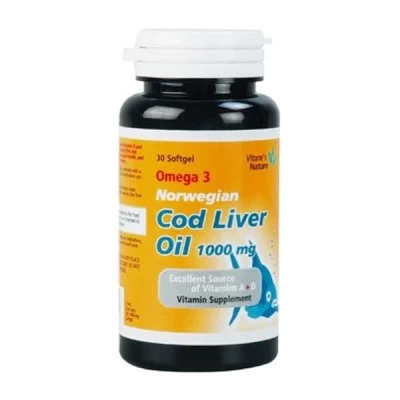 vitanes nature cod liver oil 30 soft gel