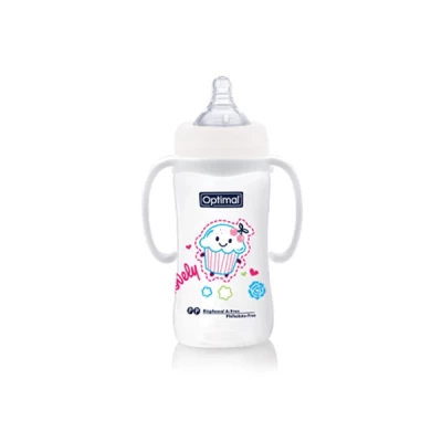 optimal feeding bottle with handle 300ml