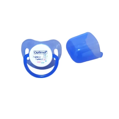 Optimal Silicon Round Nipple Pacifier 0+