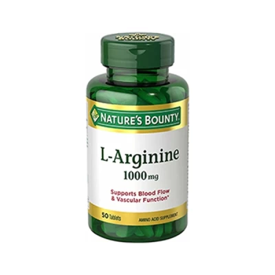 Natures Bounty L Arginine 1000mg 50 Tablets