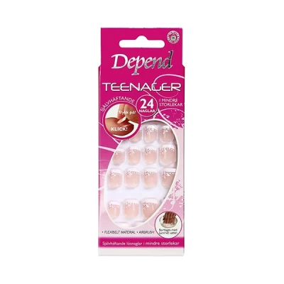 Depend Teenager Self Adhesive Nails 6496
