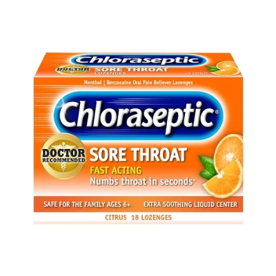 Chloraseptic Lc Lozenges Citrus18's