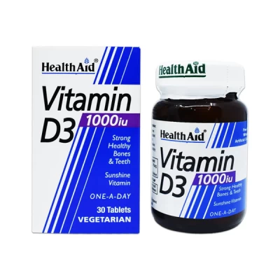 health aid vitamin D3 1000 iu 30 tab 