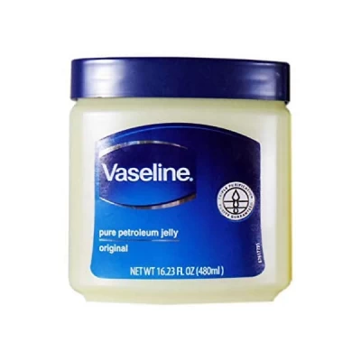 vaseline petroleum jelly 480ml pure skin original 