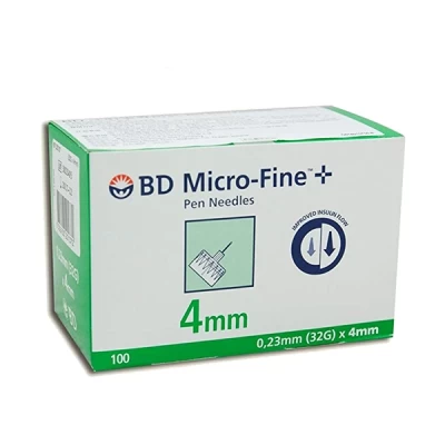 Bd Micro Fine Plus 4 Mm 100 Needles