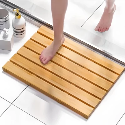 optimal bamboo bath pad