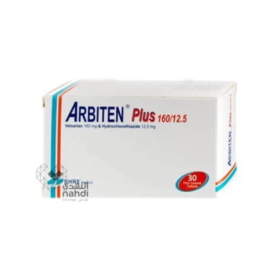 Arbiten Plus 160/12.5mg Tablets 30's