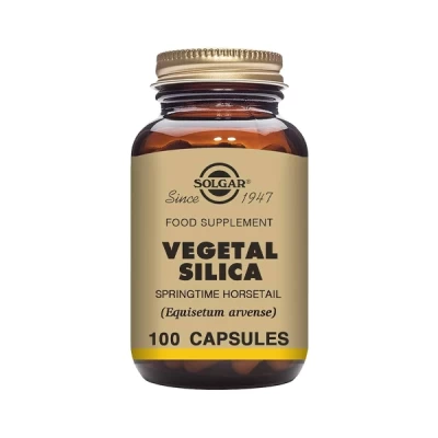 solgar vegetal silica 100 cap