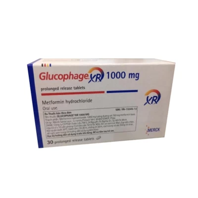Glucophage Xr 1000mg Tablets 30's
