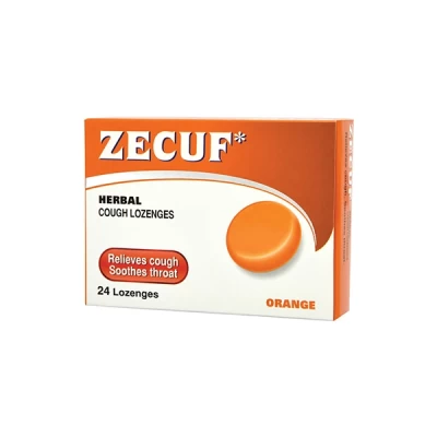 zecuf orange 24 lozenges