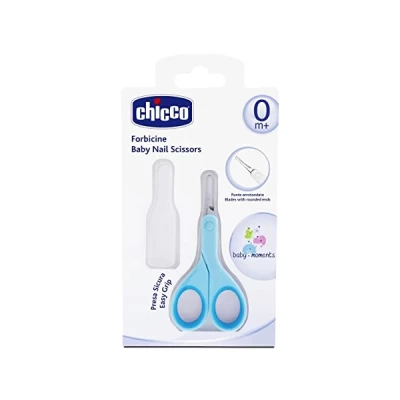 Chicco New Baby Nail Scissors Light Blue