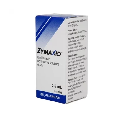 Zymaxid 0.05% Eye Drops 2.5ml