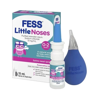 Fess Little Nose Spray 15 Ml + Aspirator