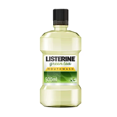 Listerine Green Tea Milder Taste Mouthwash 500 Ml