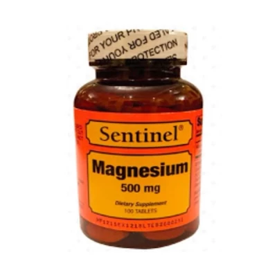 سينتينيل ماغنسيوم 500 مجم 100 قرص