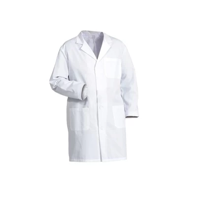 معطف مختبر فنار (XL-48) أبيض