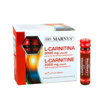 Marnys L-carnitine 2000mg 20 Vials