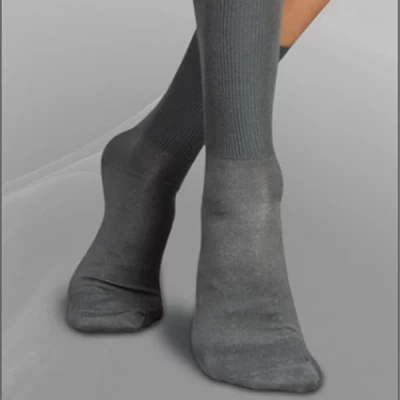 Eco-silver Diabetic Socks Dark Gray 43 - 45