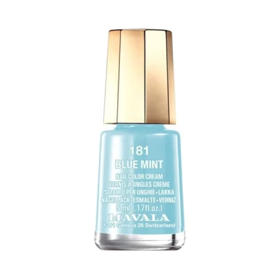 mavala nail polish blue mint