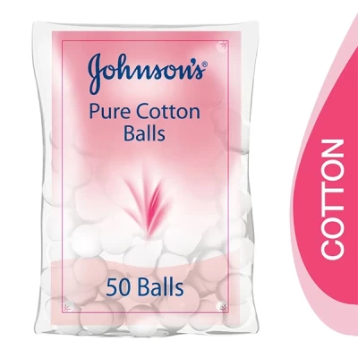 Johnson Cosmetic Cotton Balls 50 Pieces