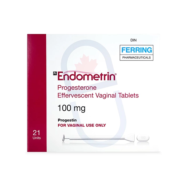 Order Endometrin 100mg Vaginal Suppositories - Pack Of 21 For Hormonal ...