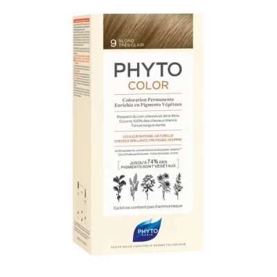 phyto hair color very light blond no 09