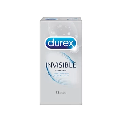 Durex Invisible Extra Thin 12 Condoms