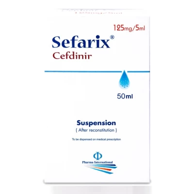 Sefarin 125mg-5ml Dry Susp. 50ml
