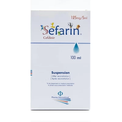 Sefarin 125mg/5ml Dry Susp. 100ml
