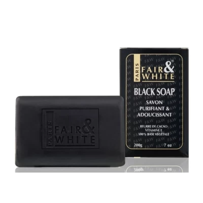 Fair & White Black Soap 200g