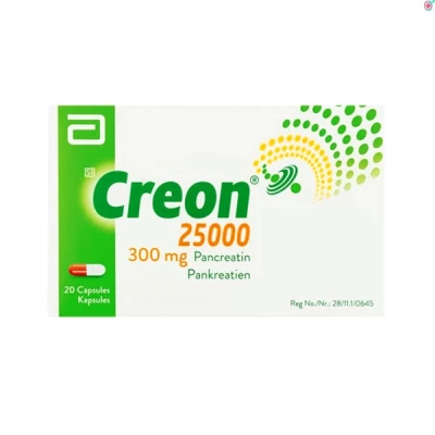 Creon (25000) 300mg Caps 100's
