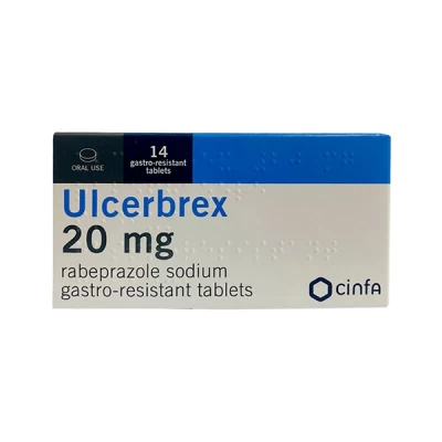 Ulcerbrex 20mg Tablets 14's