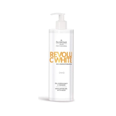 farmona revolu c white exfoliating gel with acids 280ml