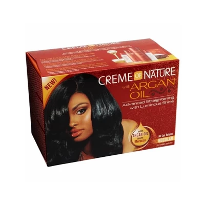 Creme Of Nature Hair Relaxer Regular With Argan Oil