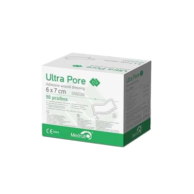 Ultra Pore Adhesive Wound Dresssing 6* 7 Cm 50 Pcs