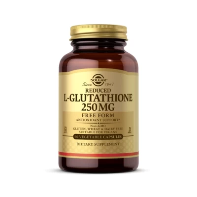 solgar l-glutathione 250mg caps 60's