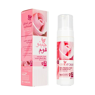 gyno foam daily gentle foam 200 ml 