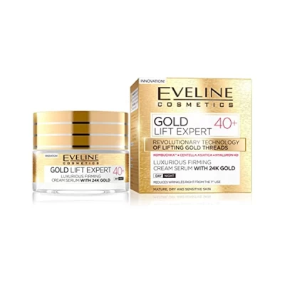 eveline gold lift expert 40+ cream serum with 24k gold