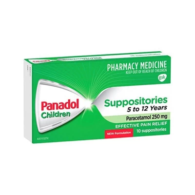 Panadol Baby 250mg Suppositories 10's