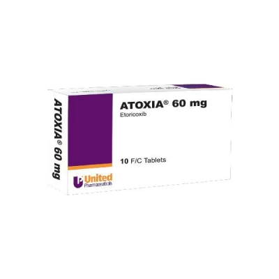 Atoxia 60mg Film Tablets 10's
