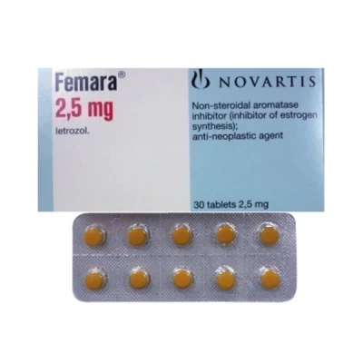 Femara 2.5mg Tablets 30's