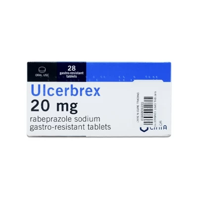 Ulcerbrex 20mg Tablets 28's
