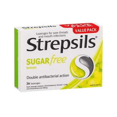 Strepsils Lemon Sugar Free 36's
