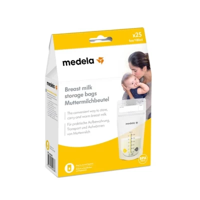 Medela Breast Milk Storage Bag 25 Pieces