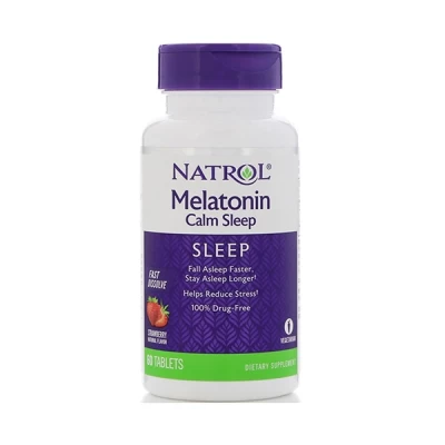 Natrol Melatonin Calm Sleep 6mg 60 Tab