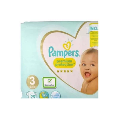 Pampers Premium Protection Size Three 29 Diapers